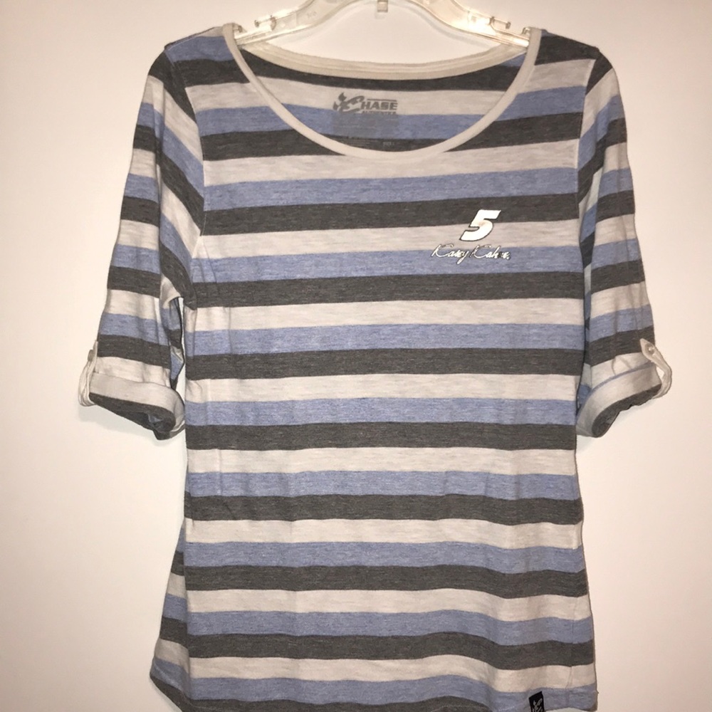 Chase women top authentic size large color blue w